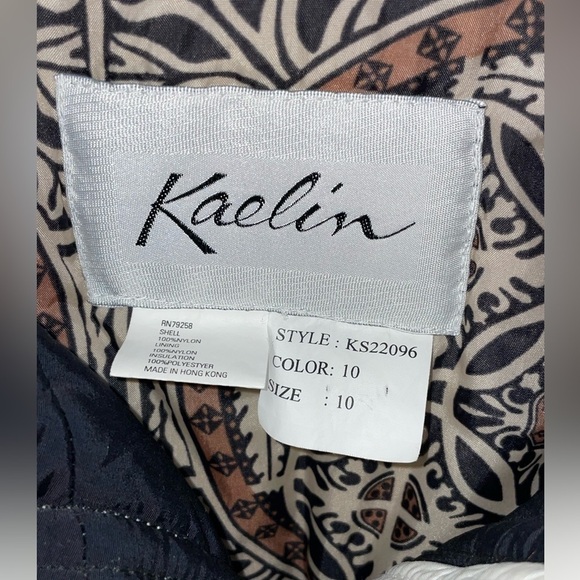 Vintage Kaelin Jacket 10 Womens Aztec Arctic Southwest Y2K 80s Ski Snow Coat‌‌‌‌ - Picture 9 of 11